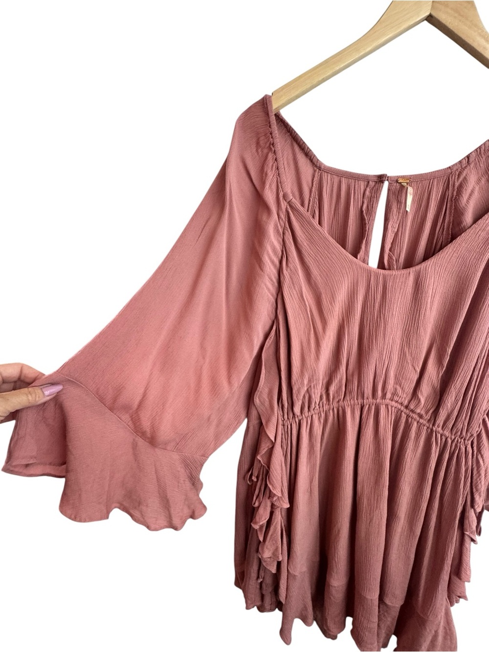 Free People The Right Decision Mini Dress Size Xl View 5